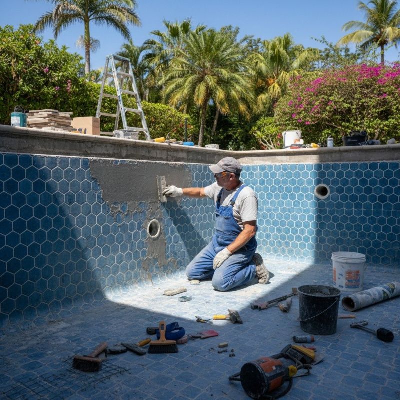 Pool Painting Service detail