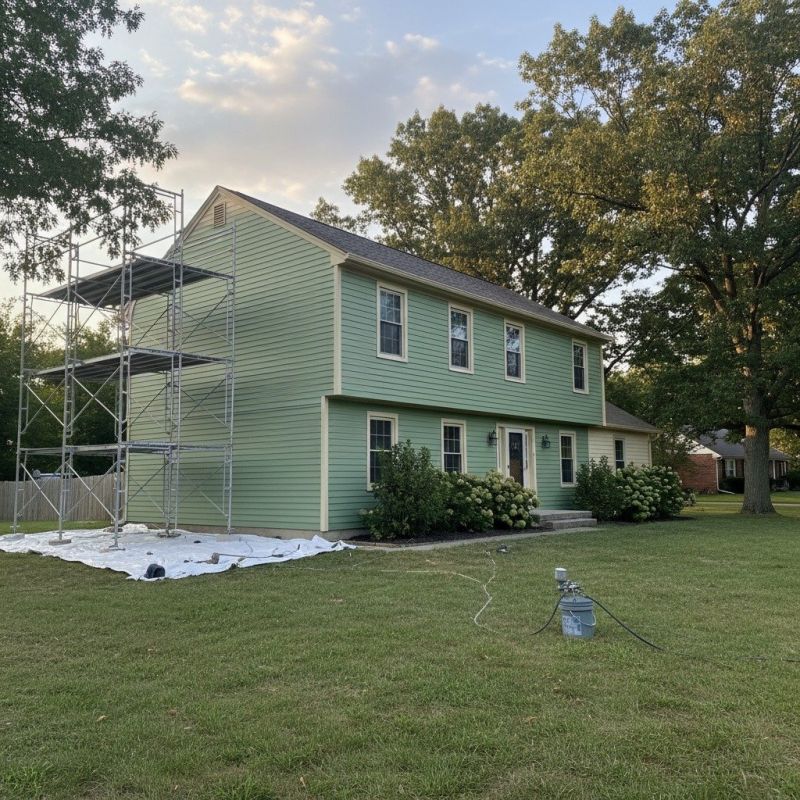 Wood Cladding Painting in Longmont, CO